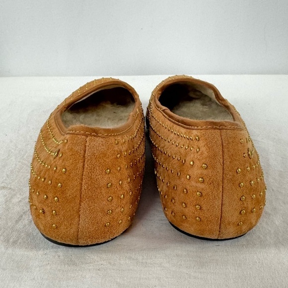 UGG Australia Women's Alloway Studded Flats in Brown Size 5 - Picture 2 of 7